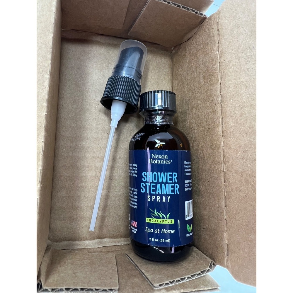 Nexon Botanics Shower Steamer Spray Unisex 2oz Eucalyptus New Aromatherapy Mist
